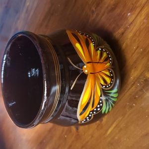 Butterfly Mug hand painted one of a kind that I know of...
